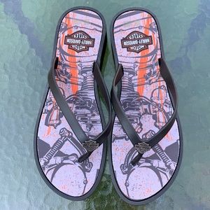 Harley Davidson sandal.